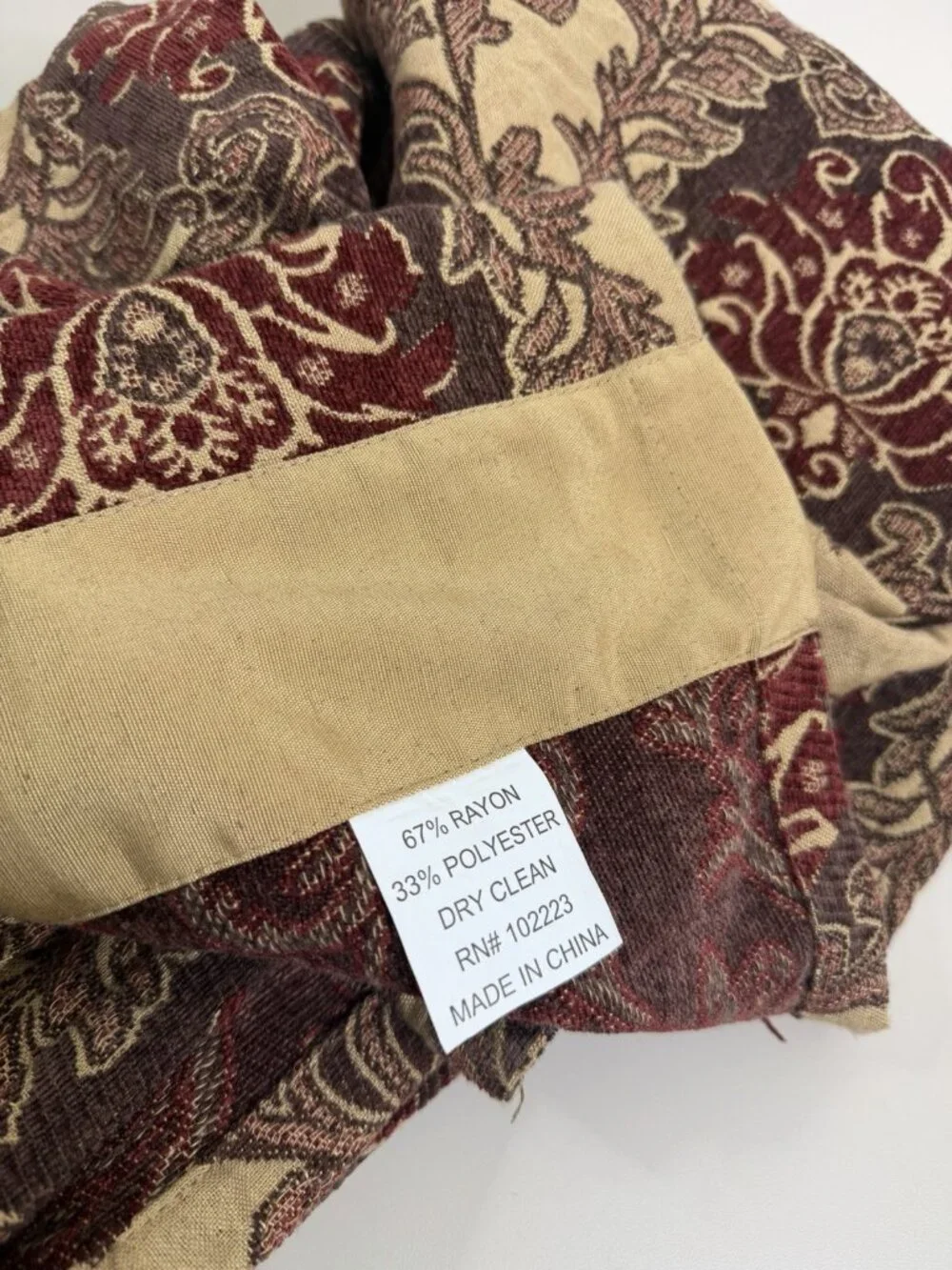 Tapestry Print Curtain Set 86